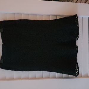 Nwot Ann Taylor Factory lace flute skirt